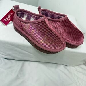 Justice Pink Kids Slippers